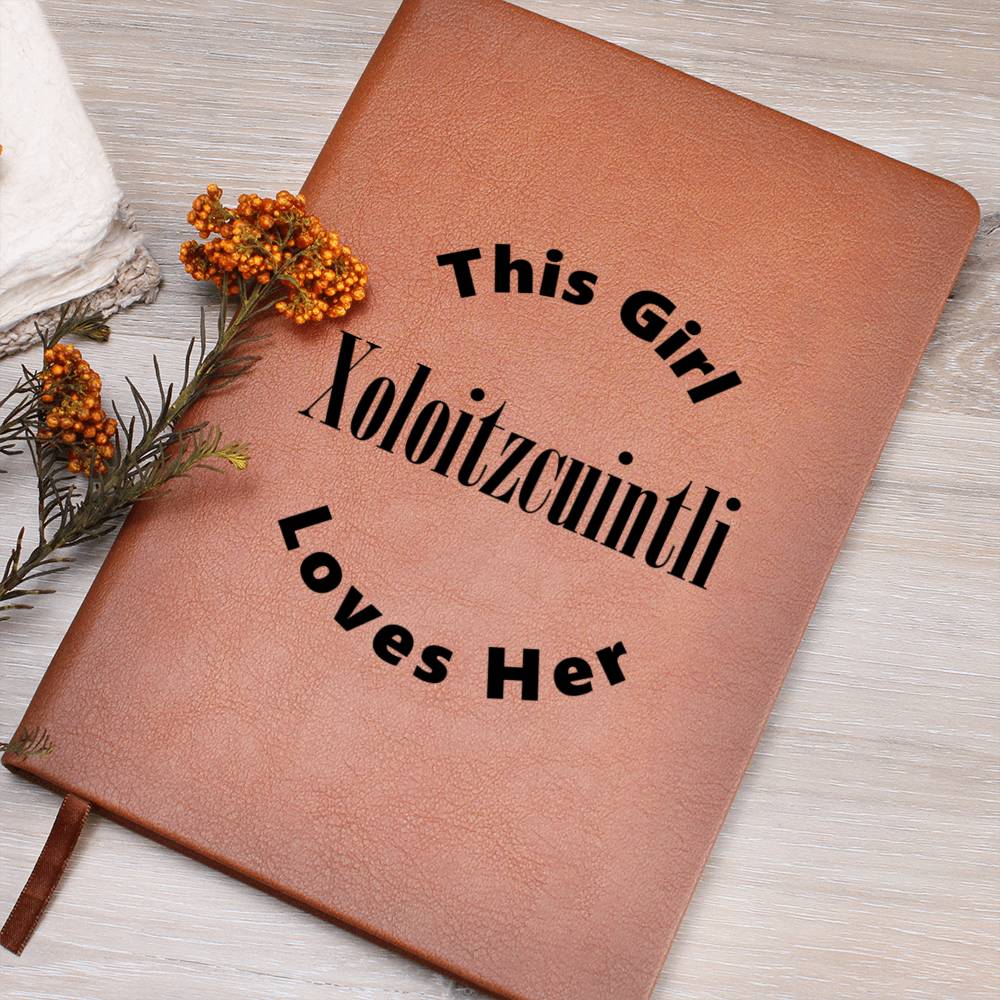 Xoloitzcuintli v2 - Vegan Leather Journal