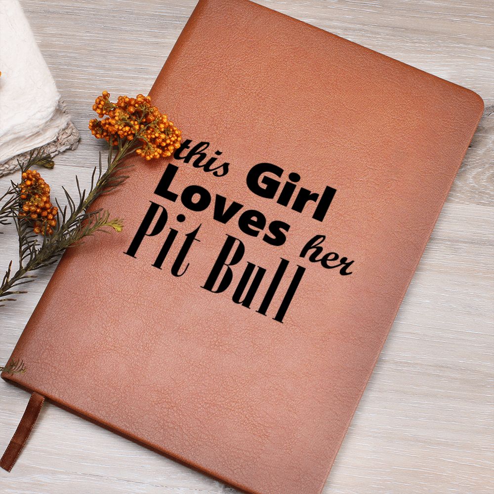 Pit Bull - Vegan Leather Journal