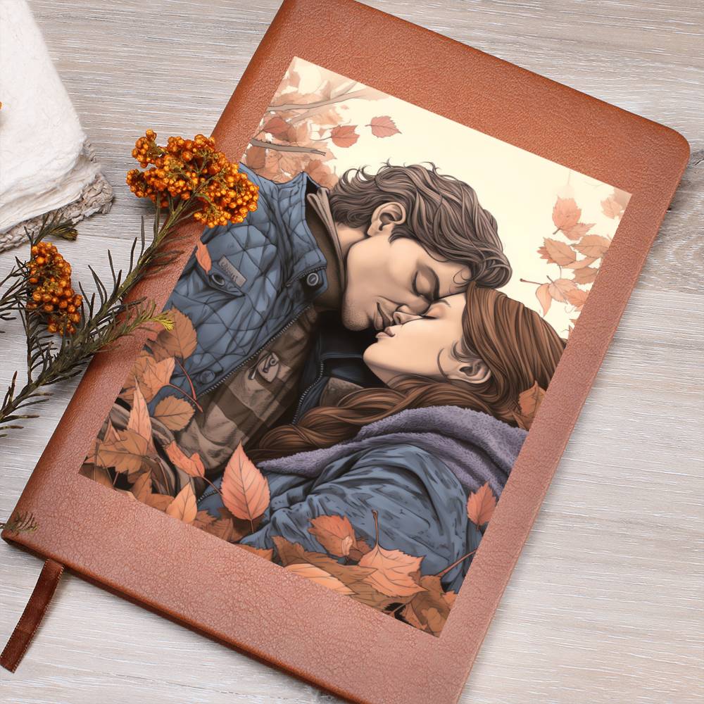 Valentine's Day Art 069 - Vegan Leather Journal