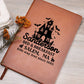 Vintage Halloween Signs 27 - Vegan Leather Journal