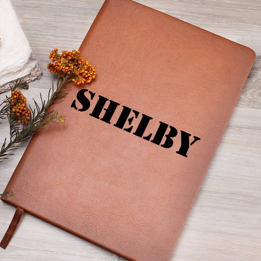 Shelby - Vegan Leather Journal