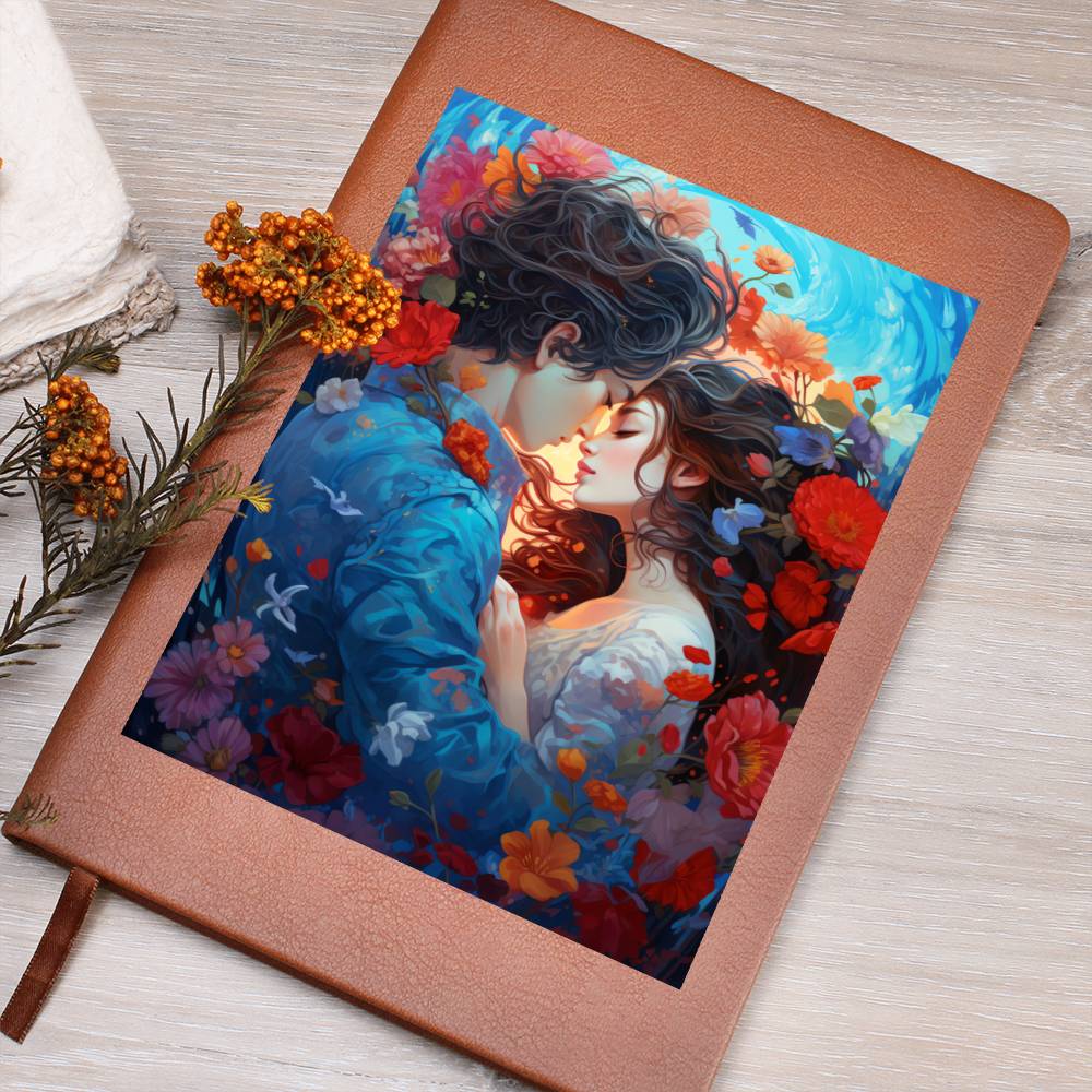 Valentine's Day Art 120 - Vegan Leather Journal