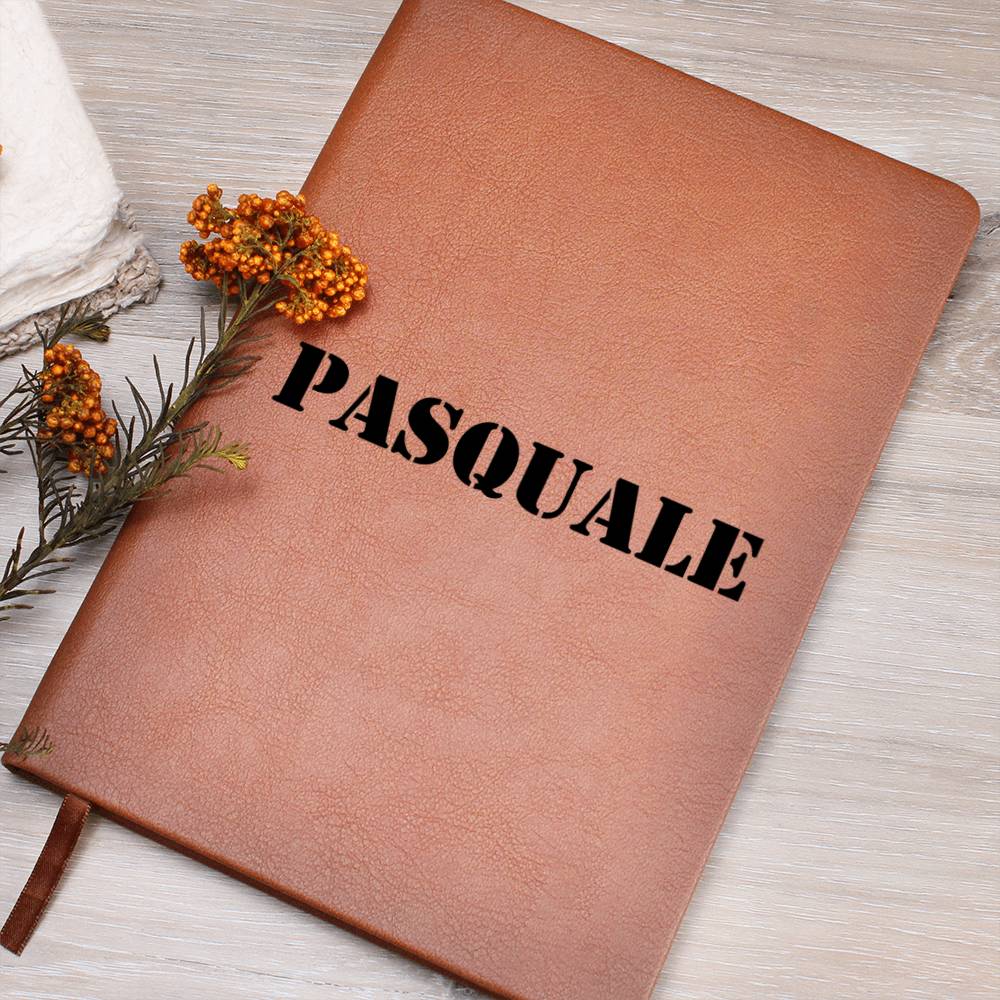 Pasquale - Vegan Leather Journal