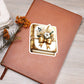 Luxury Wedding Decor Sticker 025 - Vegan Leather Journal