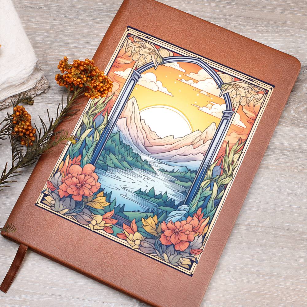 Minimalist BOHO Art 116 - Vegan Leather Journal