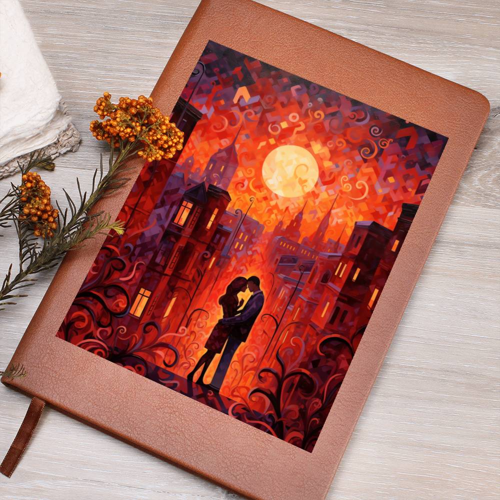 Valentine's Day Art 142 - Vegan Leather Journal