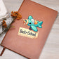 Cute Back to School Sticker 009 - Vegan Leather Journal