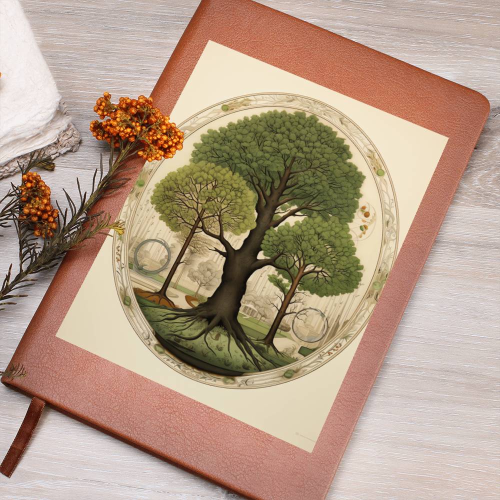 Minimalist BOHO Art 143 - Vegan Leather Journal