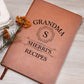 Grandma Sherri's Recipes - Vegan Leather Journal