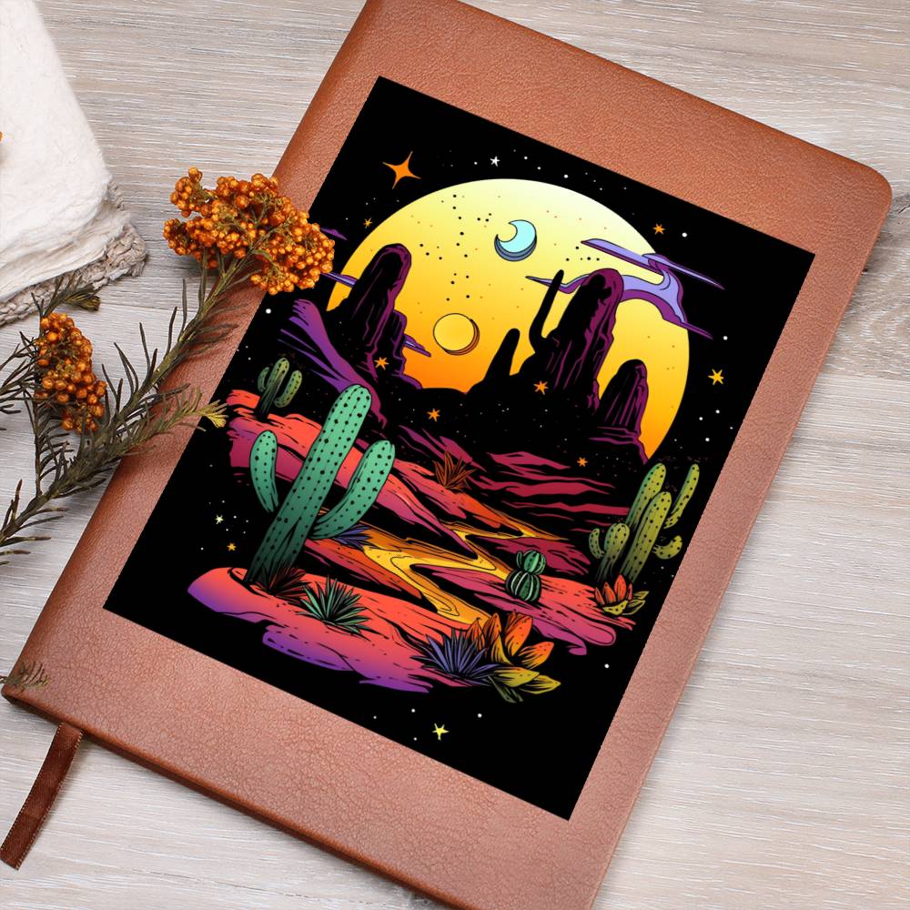 Minimalist BOHO Art 130 - Vegan Leather Journal