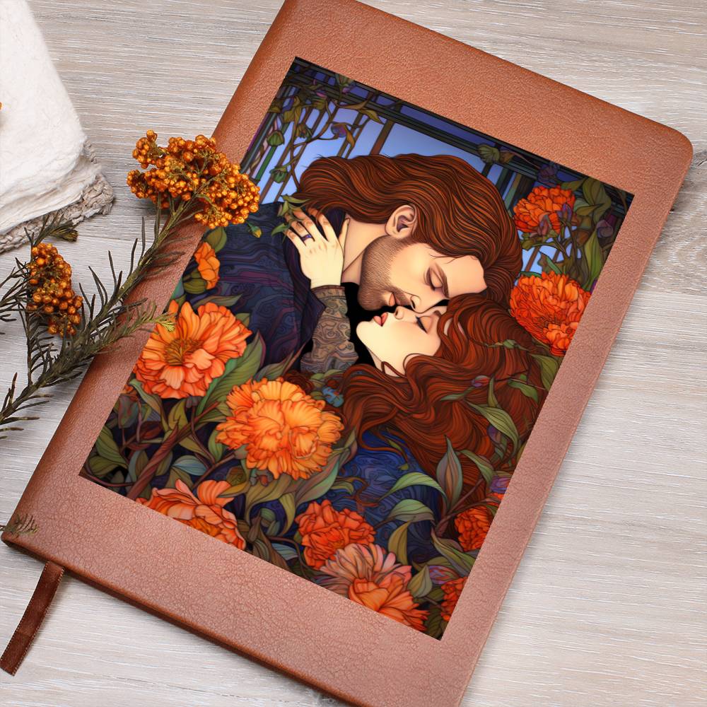 Valentine's Day Art 473 - Vegan Leather Journal