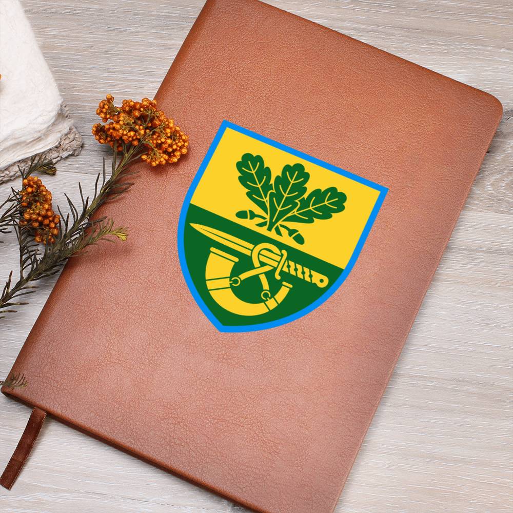 61st Jager Infantry Brigade (Ukraine) - Vegan Leather Journal