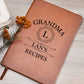 Grandma Lan's Recipes - Vegan Leather Journal