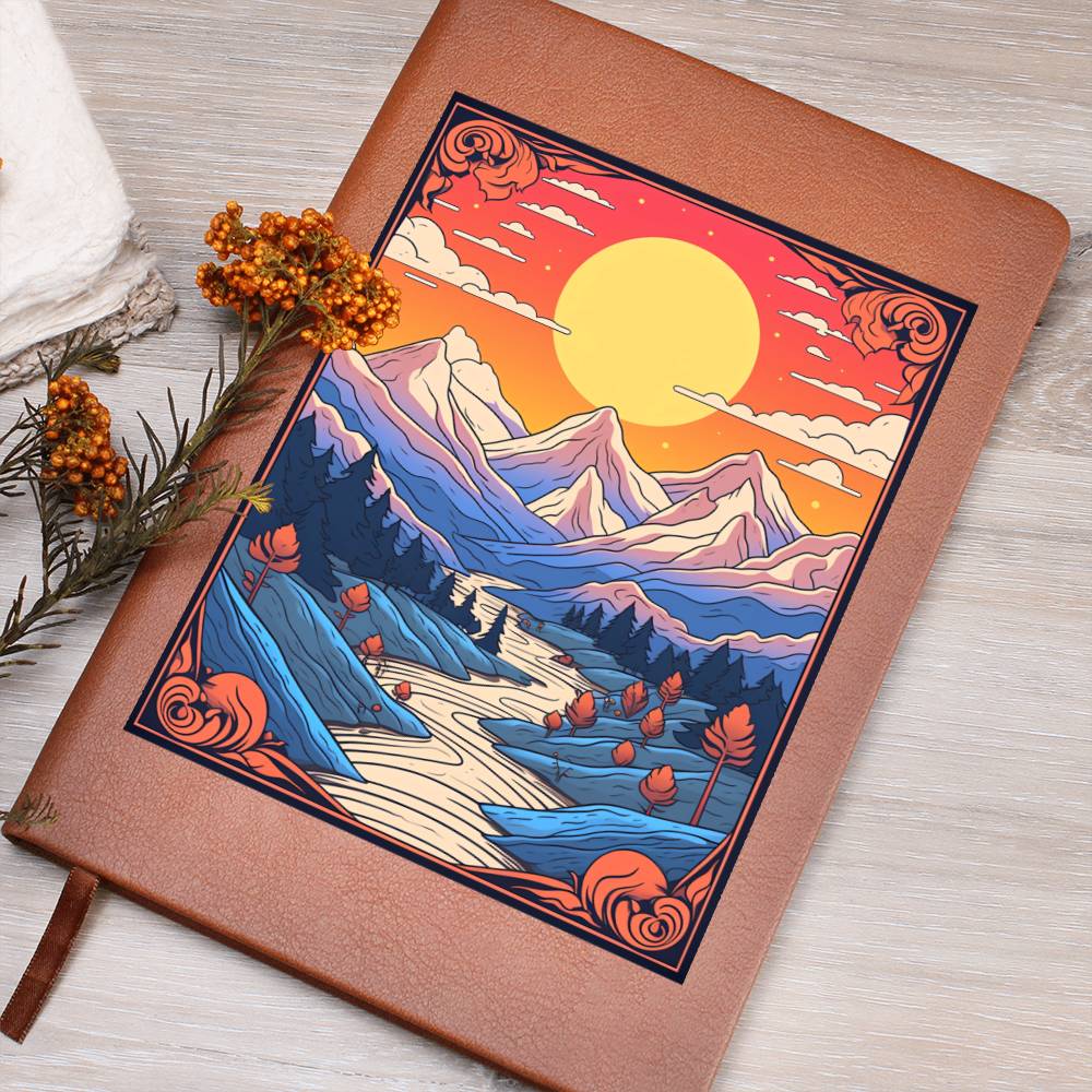 Minimalist BOHO Art 109 - Vegan Leather Journal