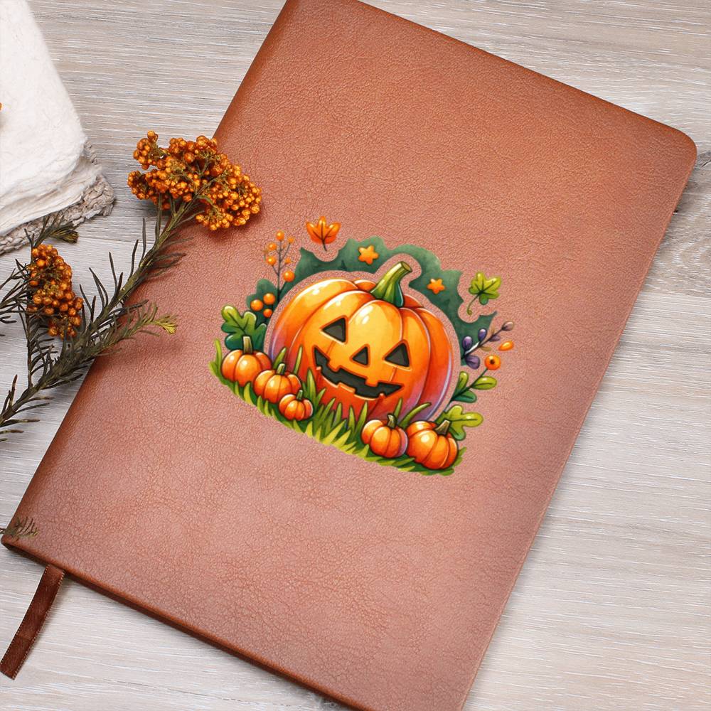 Cute Halloween Sticker 096 - Vegan Leather Journal