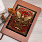 Ornate Gold Cover 074 - Vegan Leather Journal