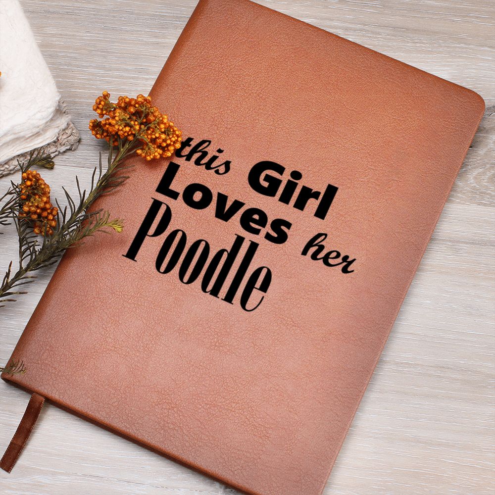 Poodle - Vegan Leather Journal