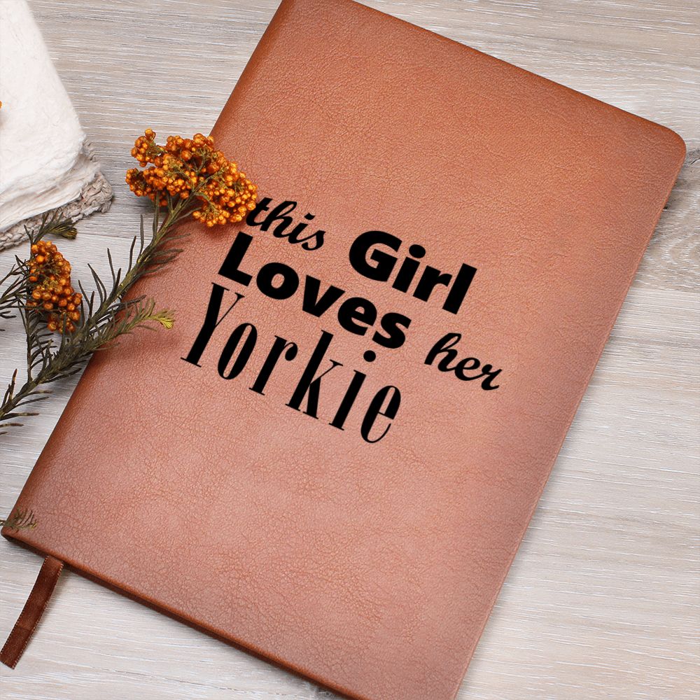 Yorkie - Vegan Leather Journal