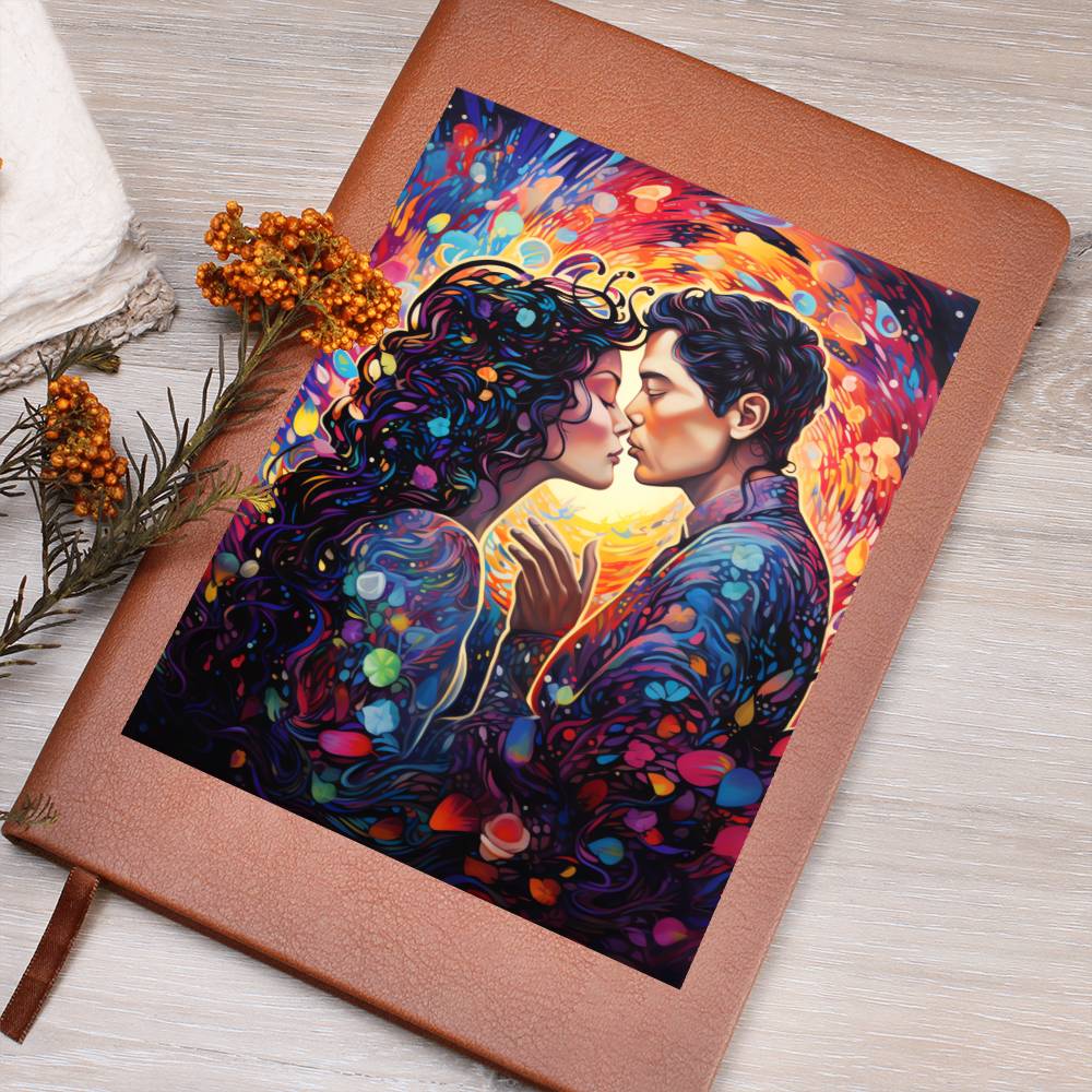 Valentine's Day Art 365 - Vegan Leather Journal