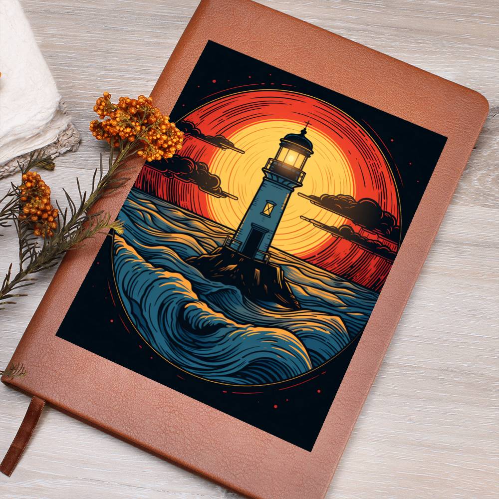 Minimalist BOHO Art 089 - Vegan Leather Journal