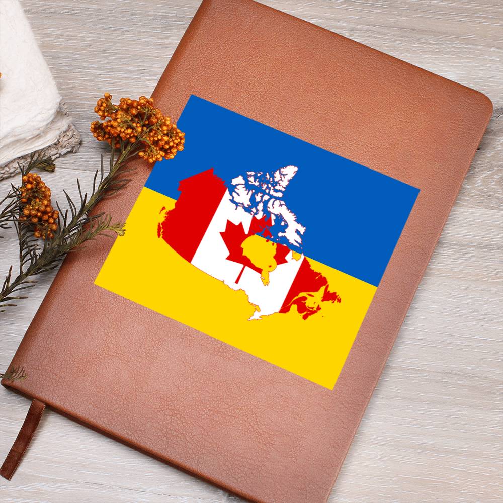 Ukrainian-Canadian - Vegan Leather Journal
