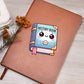 Cute Back to School Sticker 073 - Vegan Leather Journal