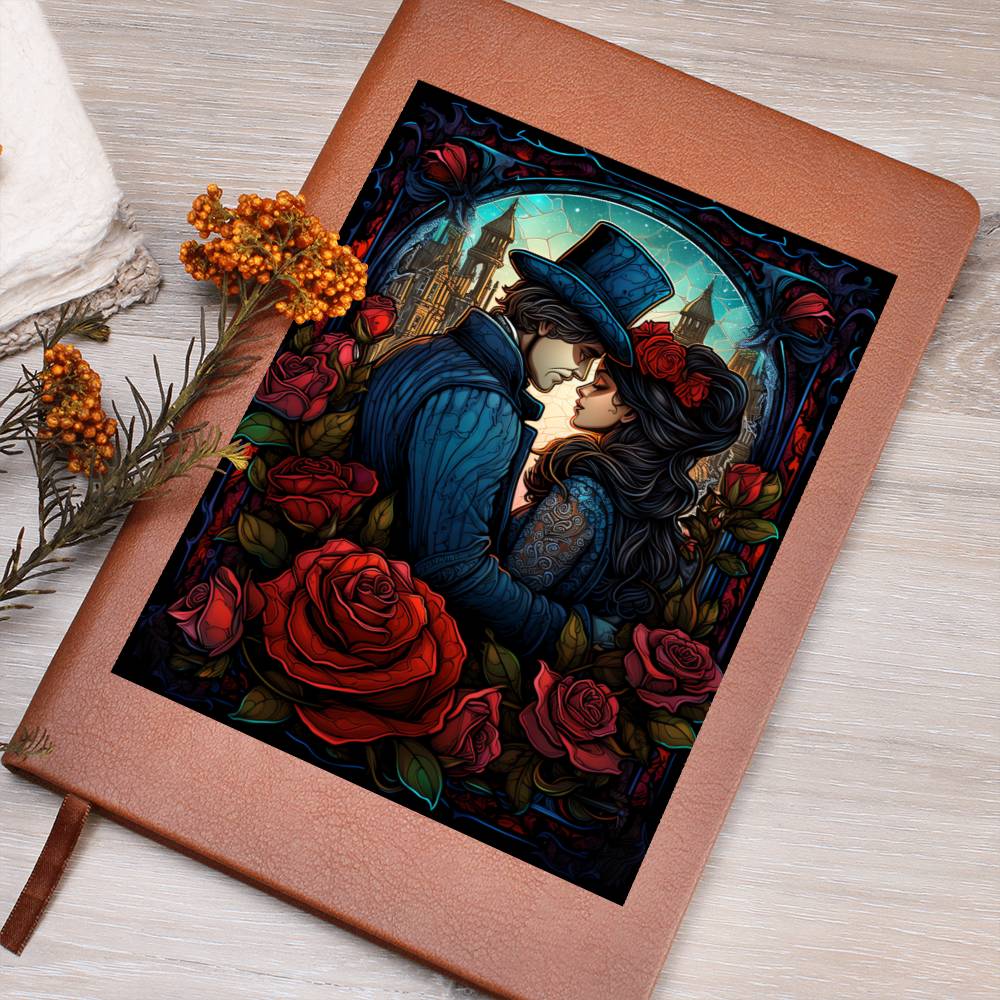 Valentine's Day Art 479 - Vegan Leather Journal