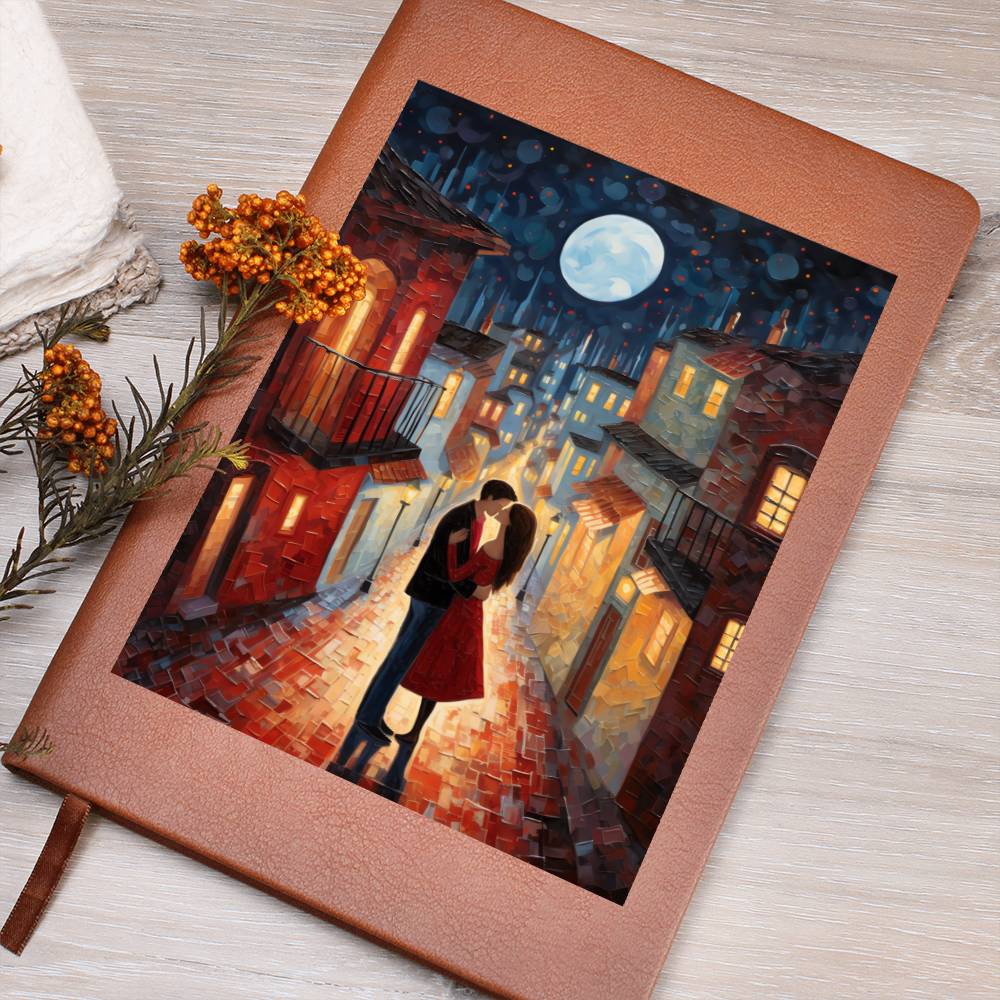 Valentine's Day Art 262 - Vegan Leather Journal