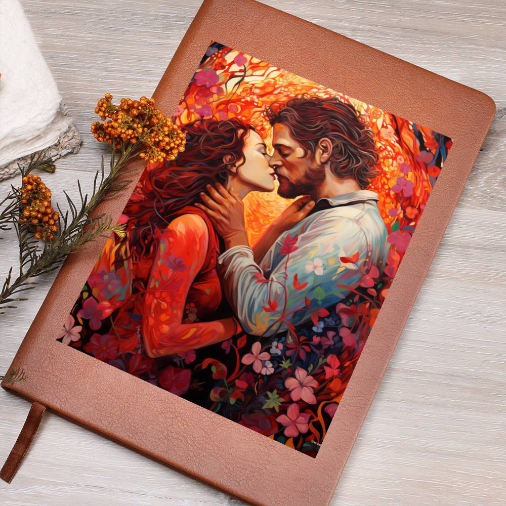 Valentine's Day Art 139 - Vegan Leather Journal