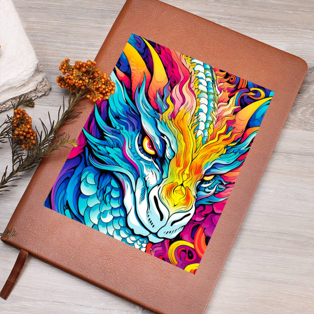 Majestic Dragon 005 - Vegan Leather Journal