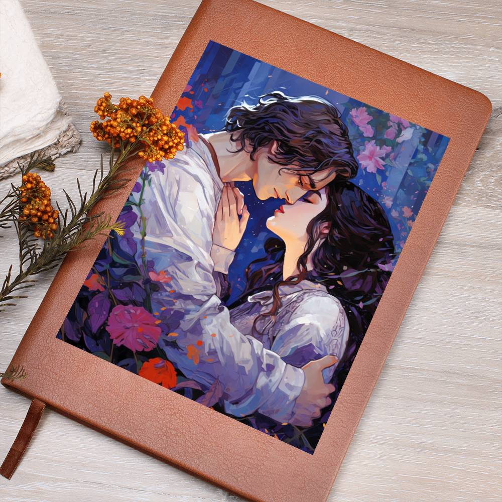 Valentine's Day Art 021 - Vegan Leather Journal