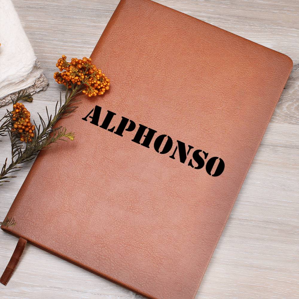 Alphonso - Vegan Leather Journal