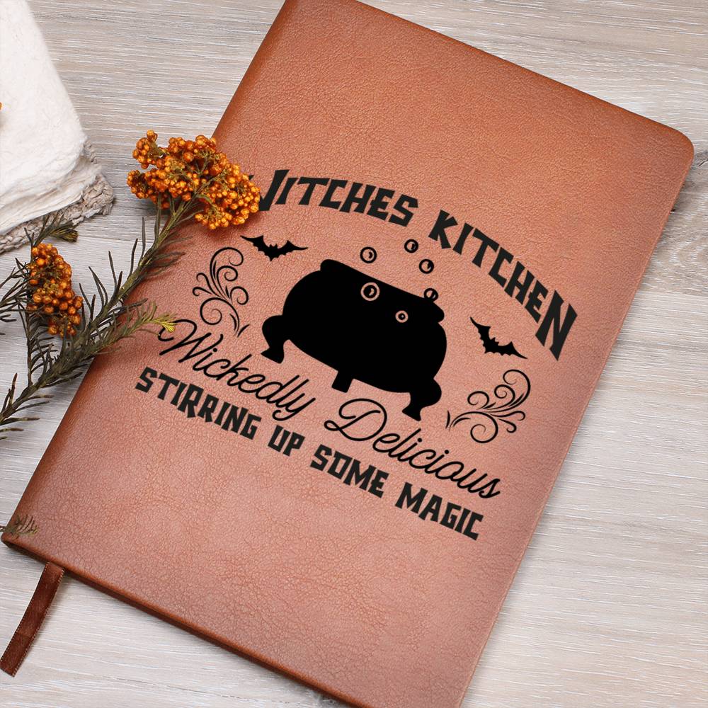 Vintage Halloween Signs 20 - Vegan Leather Journal