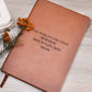 World's Greatest Bernese Mountain Dog Mom - Vegan Leather Journal