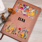 Elna (Botanical Blooms) - Vegan Leather Journal