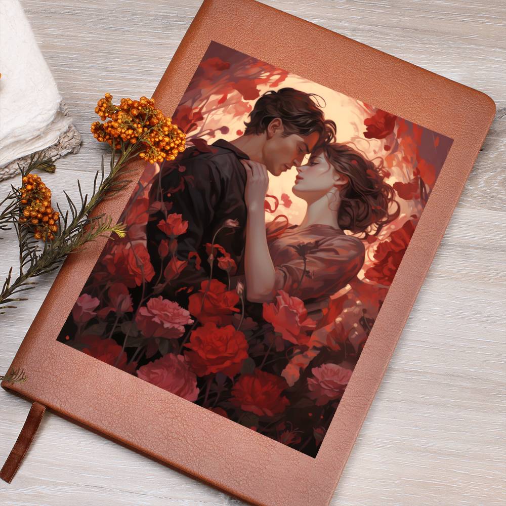 Valentine's Day Art 342 - Vegan Leather Journal