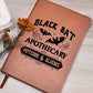 Vintage Halloween Signs 01 - Vegan Leather Journal