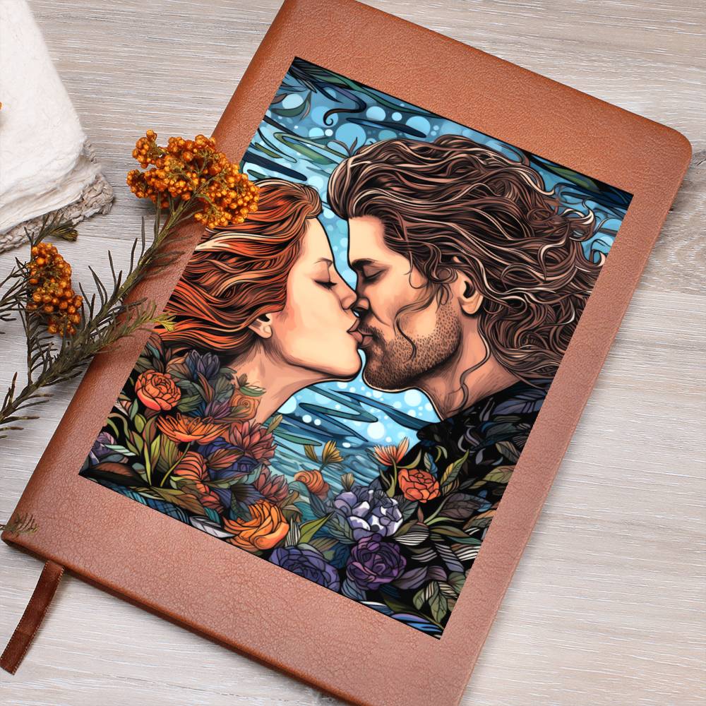 Valentine's Day Art 348 - Vegan Leather Journal