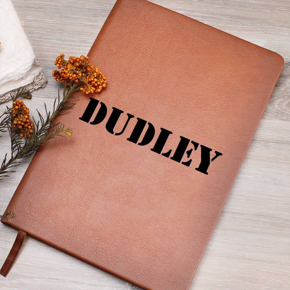 Dudley - Vegan Leather Journal