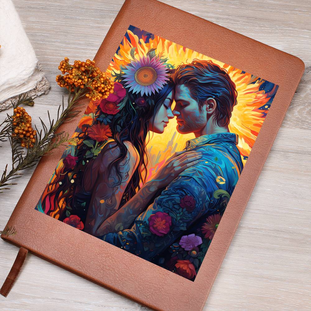 Valentine's Day Art 294 - Vegan Leather Journal