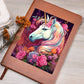 Cute Unicorn 021 - Vegan Leather Journal