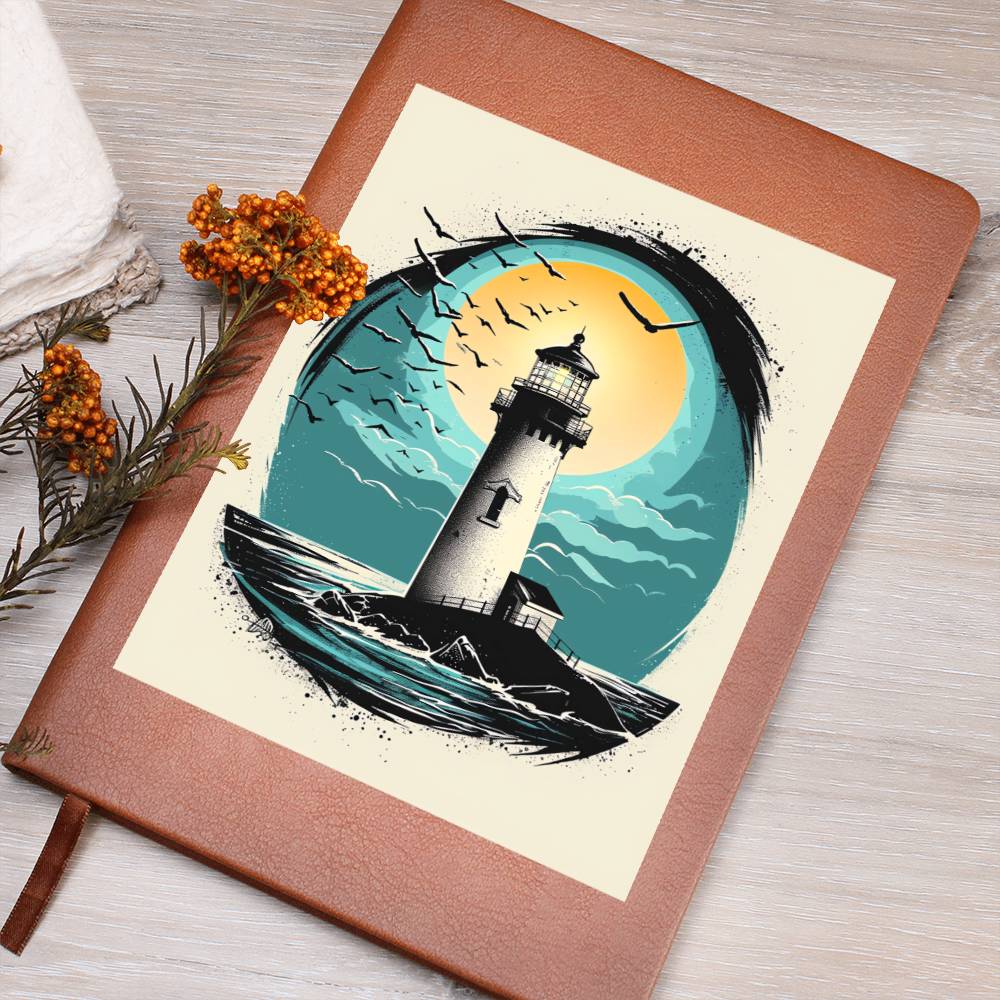 Minimalist BOHO Art 070 - Vegan Leather Journal
