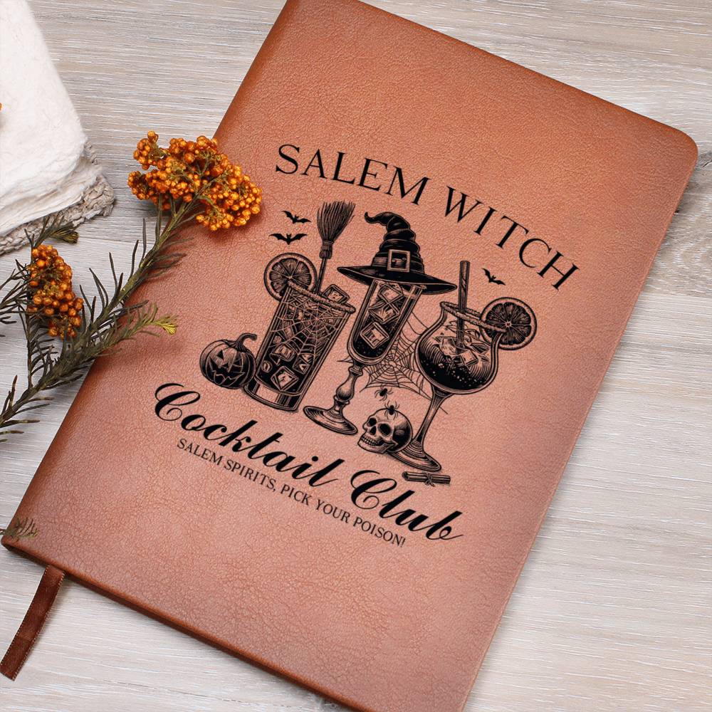 Halloween Witch Club 2 - Vegan Leather Journal