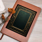 Ornate Gold Cover 069 - Vegan Leather Journal