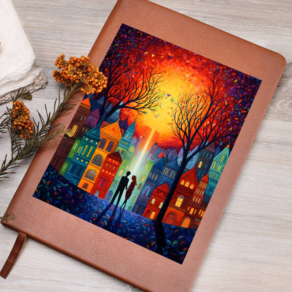 Valentine's Day Art 459 - Vegan Leather Journal