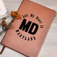 Heart In Maryland v01 - Vegan Leather Journal