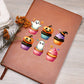 Cute Halloween Sticker 112 - Vegan Leather Journal