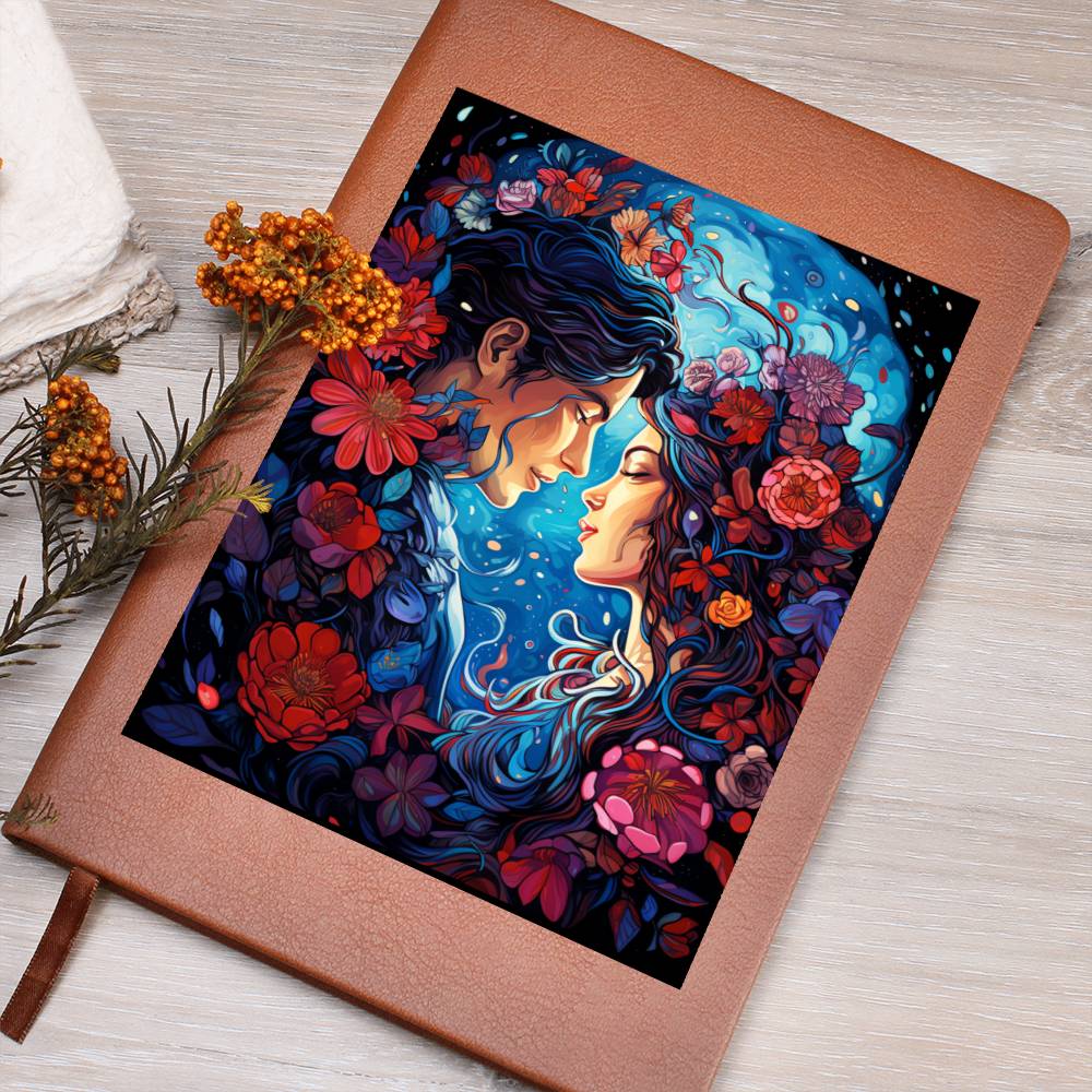Valentine's Day Art 080 - Vegan Leather Journal