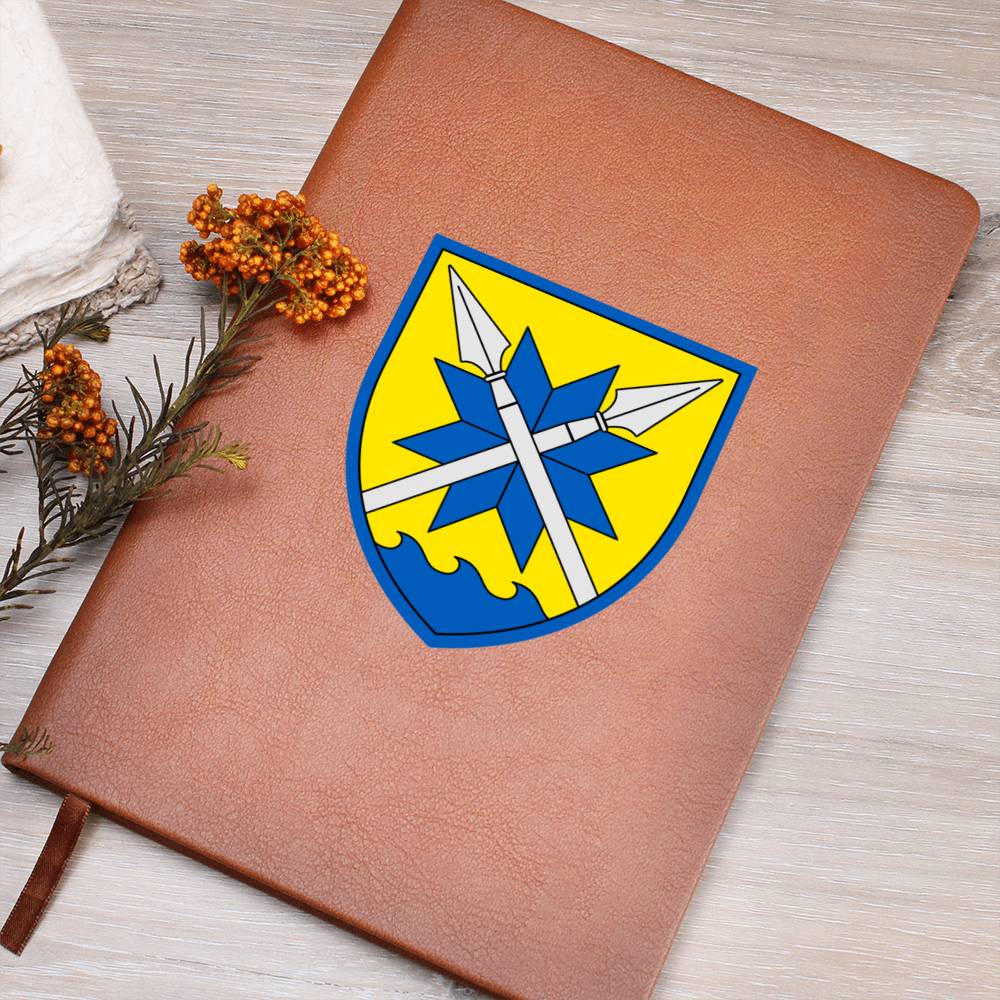 56th Motorized Infantry Brigade (Ukraine) - Vegan Leather Journal