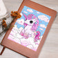Cute Unicorn 002 - Vegan Leather Journal